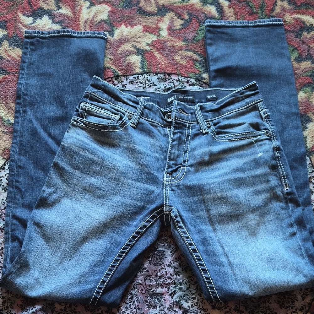 BKE Jake Straight Leg Women's Jeans in Classic Blue
